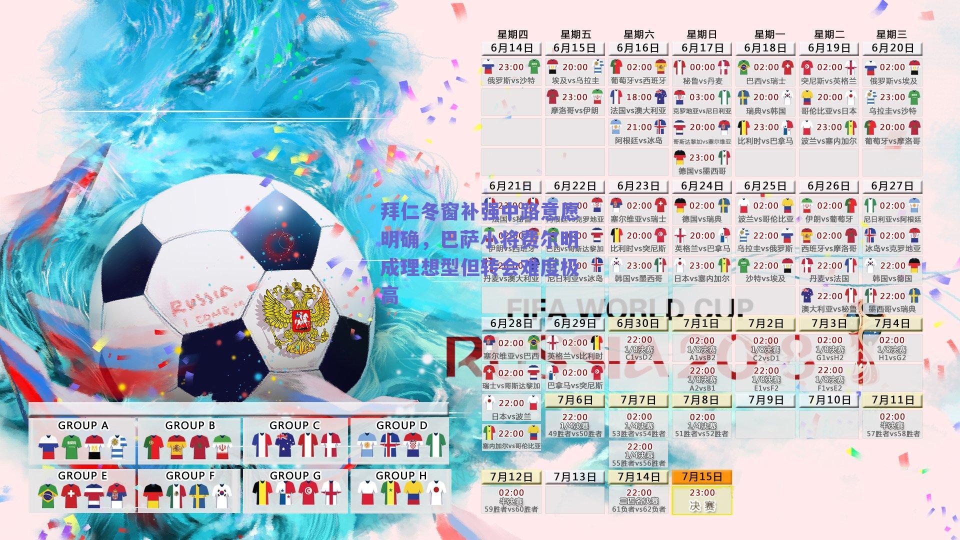 拜仁冬窗补强中路意愿明确，巴萨小将费尔明成理想型但转会难度极高